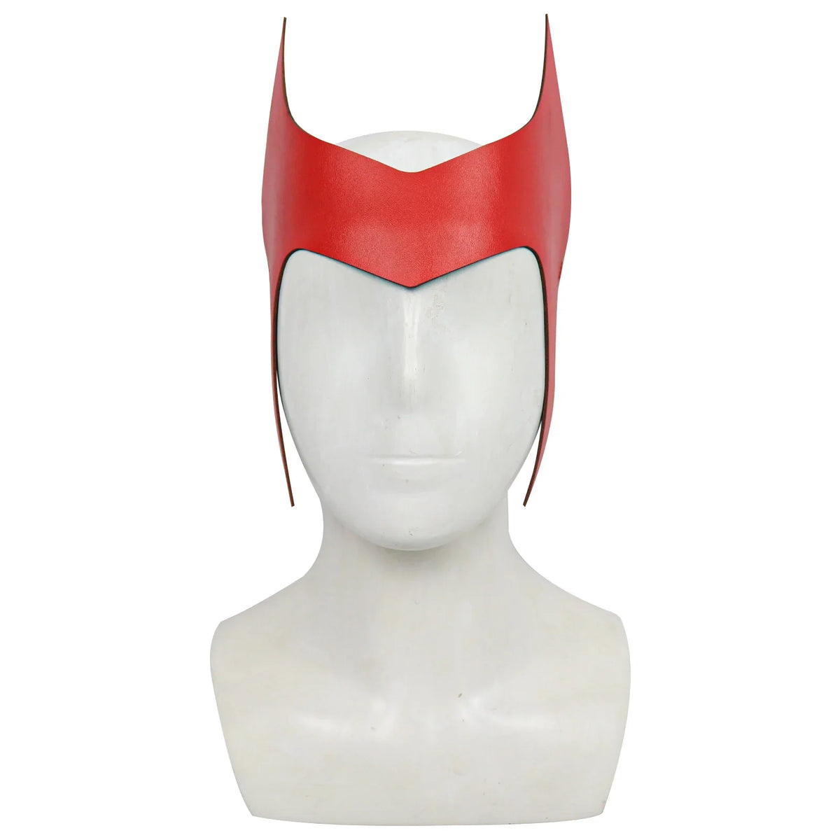 Scarlet Witch Cosplay Headband & Mask | Synthetic Leather Cosplay Headband Mask Qme