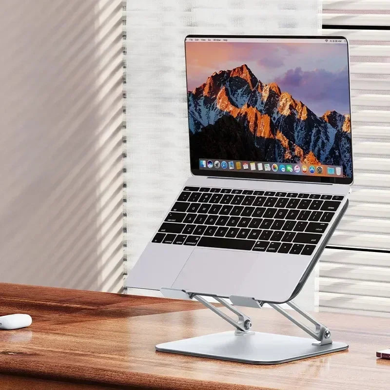 Aluminum Laptop Stand with Phone & Tablet Holder Laptop & Device Stand Qme