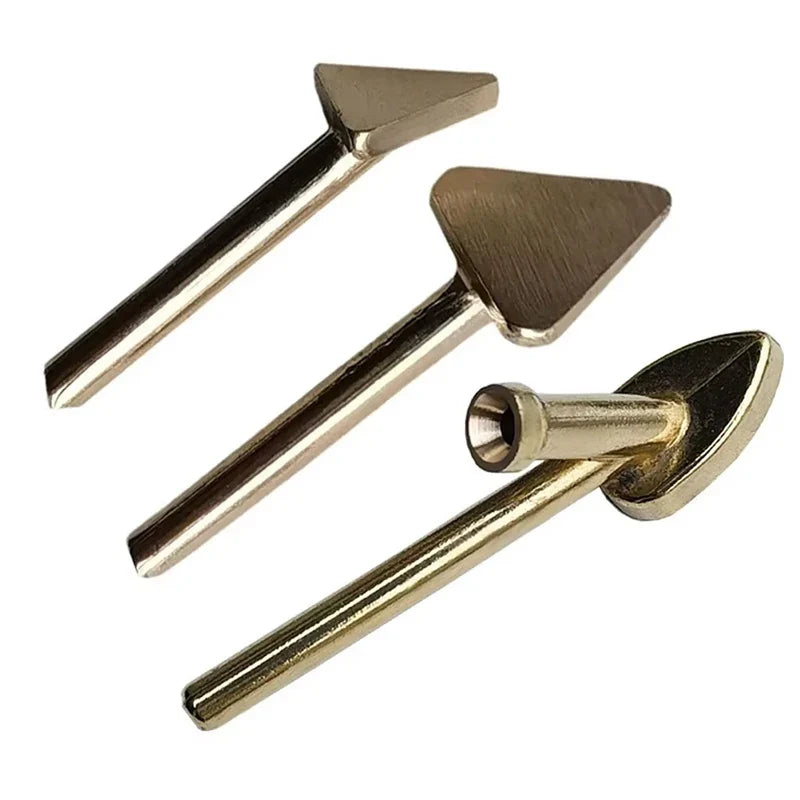 Flat Plastic Welding Iron Tips – Car Bumper Repair (3-Pack) Plastic Welding Tips Qme 3pcs