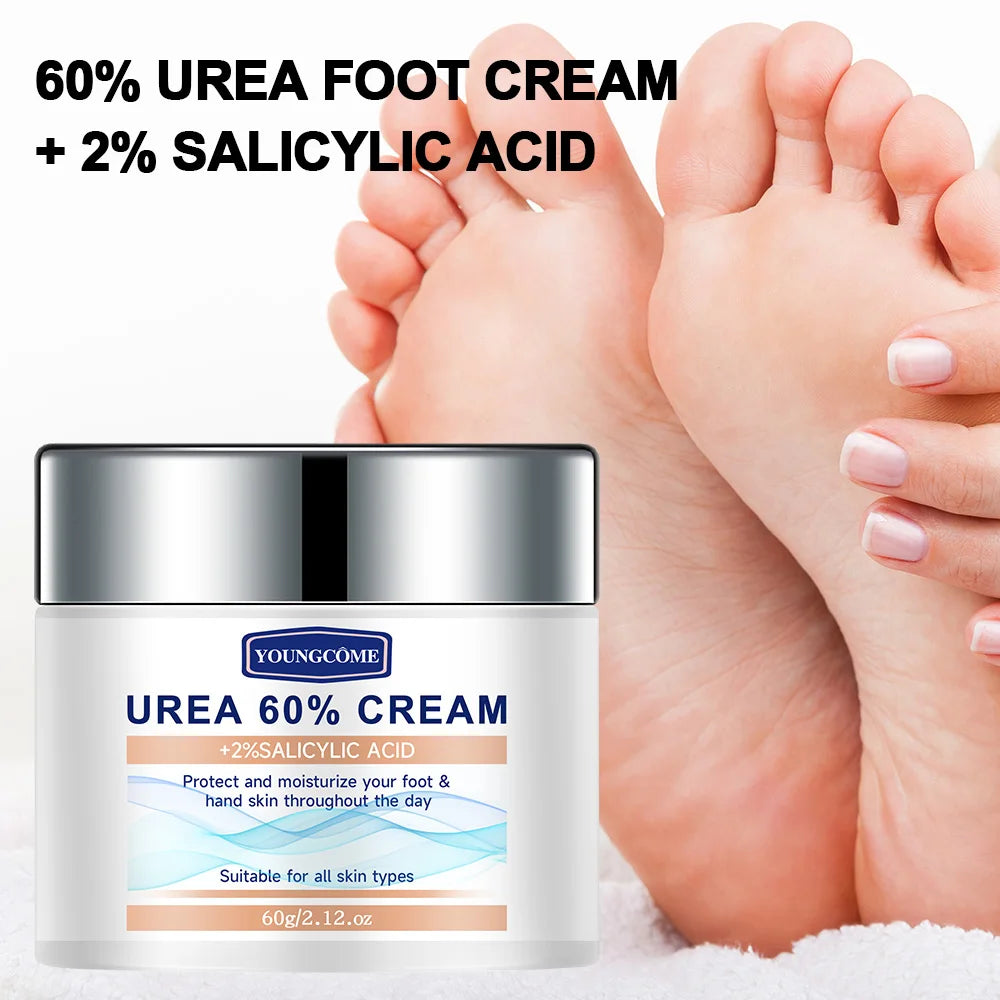 YOUNGCOME 60% Urea & 2% Salicylic Acid Foot Cream Foot Cream Qst