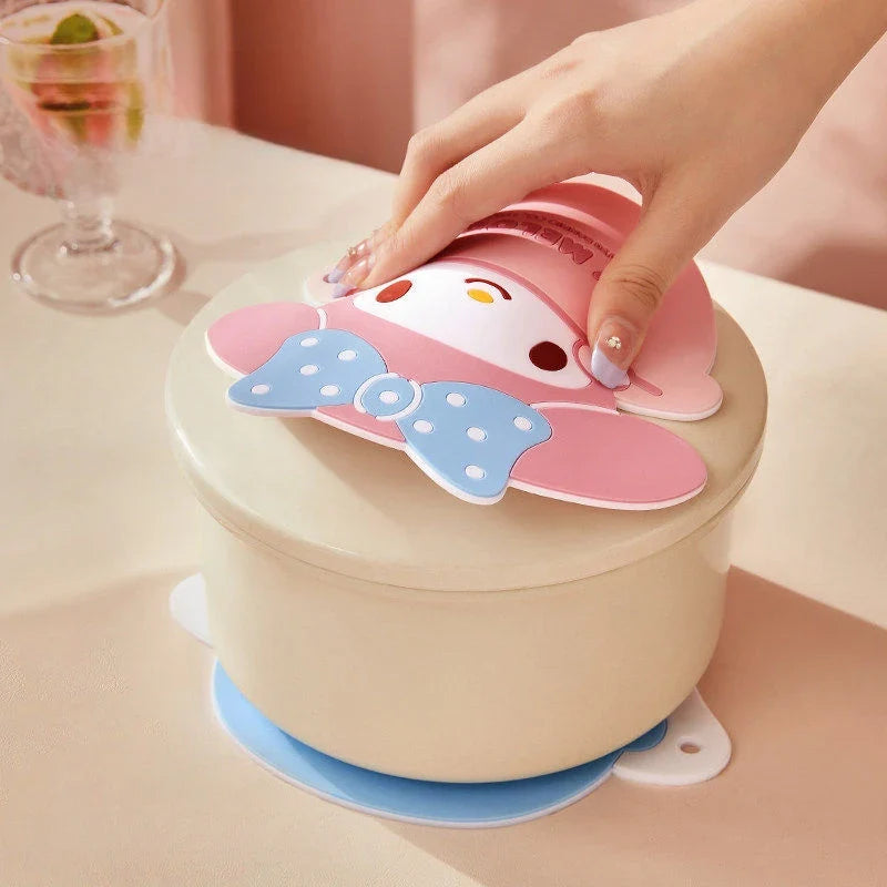 Hello Kitty Silicone Placemat – Non-Slip Heat-Resistant Mat Silicone Placemat Qme