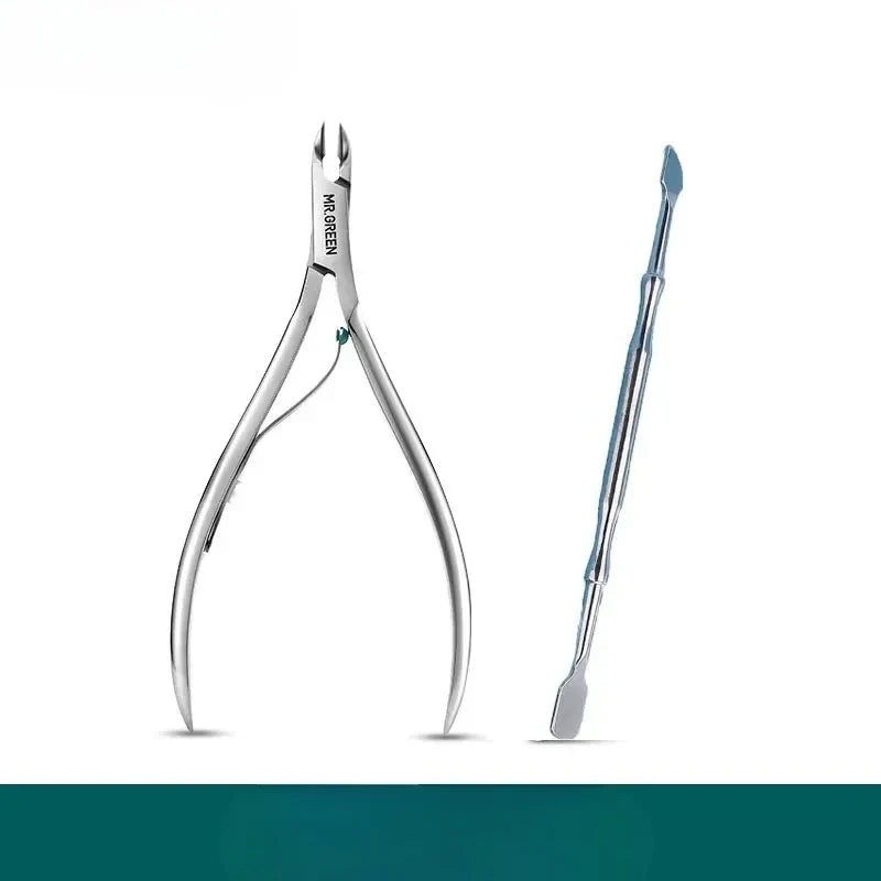 Stainless Steel Nail Cuticle Nipper & Manicure Scissors | Qme Nail Cuticle Nipper Qme Mr-1038plus