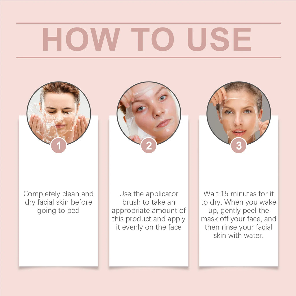 Hoygi 75g Collagen Peel Mask – Hydrating Pore-Cleansing Collagen Peel Mask Qst
