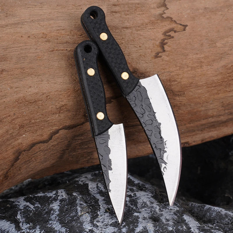 Swayboo Mini Fixed Blade EDC Knife – G10 Handle & Holster Fixed Blade Knife Qst