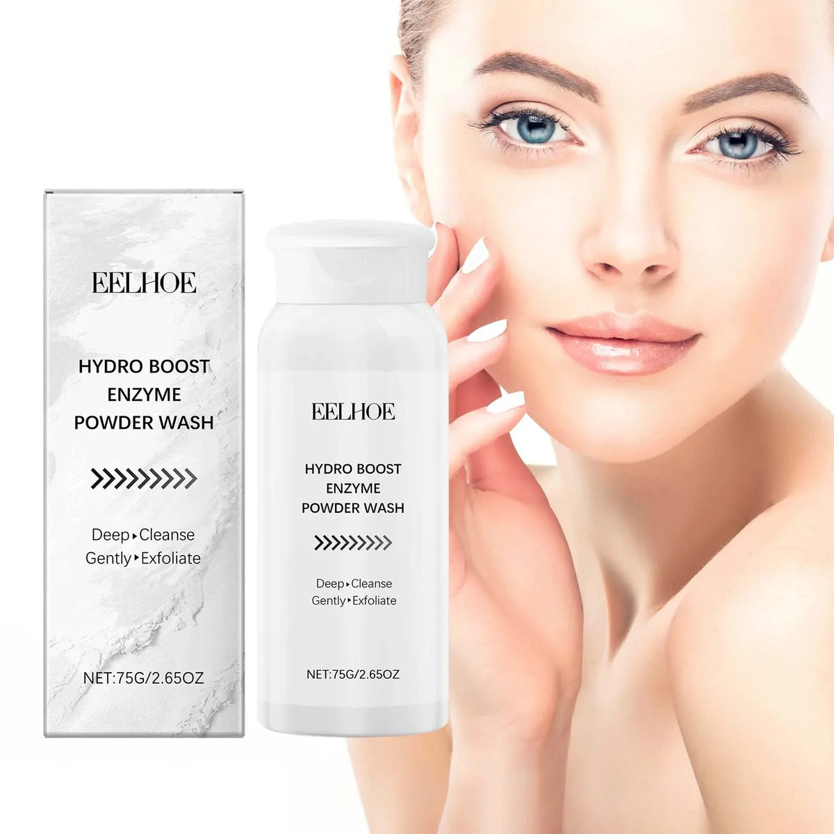 Qme Enzyme Face Powder Wash – Oil Control & Pore Clean Enzyme Face Cleanser Qme