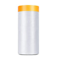 Pre-Taped Masking Film Protective Roll | 5 Width Options Masking Film Roll Qme Orange 20M 110cm