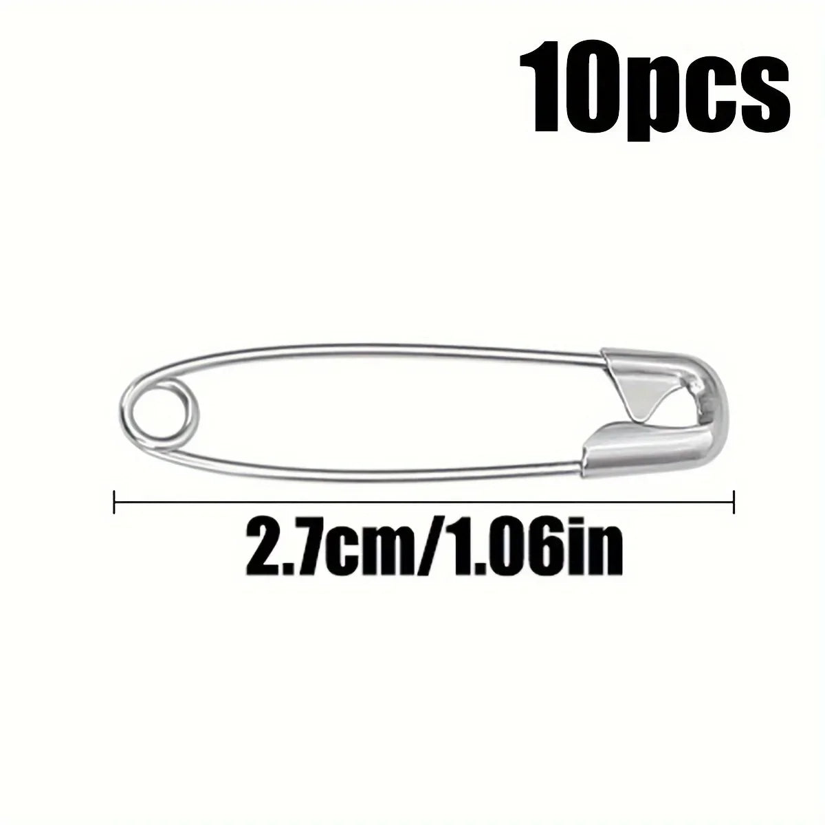 Safety Pins for Sewing & DIY Crafts – 4 Colors | Qme Sewing Safety Pins Qme 2.7cm 1.06in