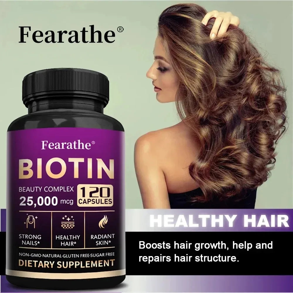 Marine Collagen Capsules – Biotin, Hyaluronic Acid & MSM Collagen Supplement Qst