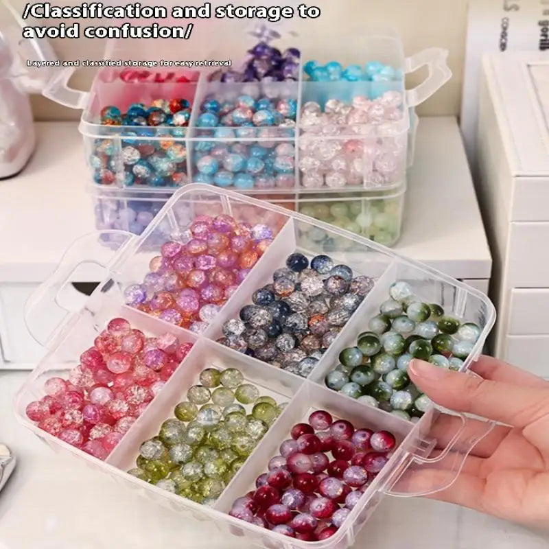 Clear Stackable Jewelry & Toy Organizer Box – 1–4 Tier Stackable Organizer Box Qme