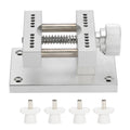 Metal Adjustable Watch Case Holder & Strap Remover Tool Watch Repair Tool Qme silver