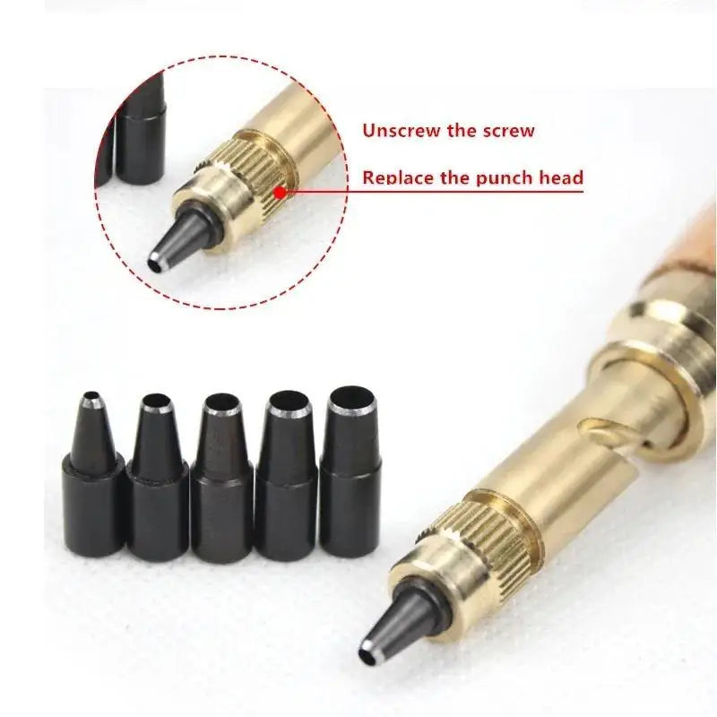 Manual Rotary Punch Tool – Hard Alloy, Interchangeable Tips | Qme Rotary Punch Tool Qme