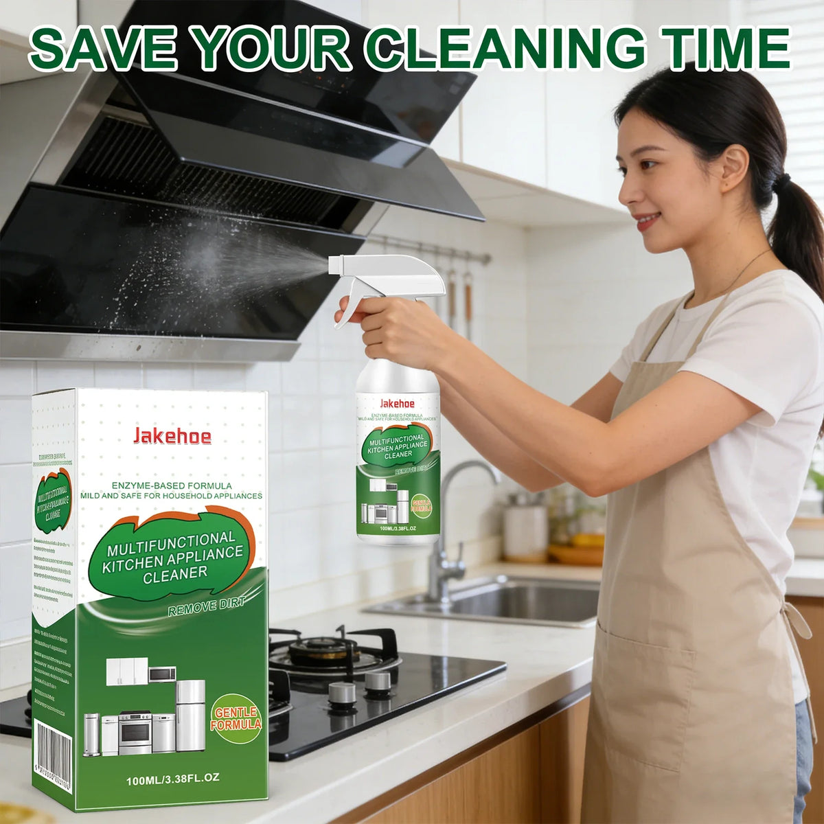 Qme Multi-Functional Kitchen Degreaser Spray | 3 Scents Kitchen Degreaser Spray Qme