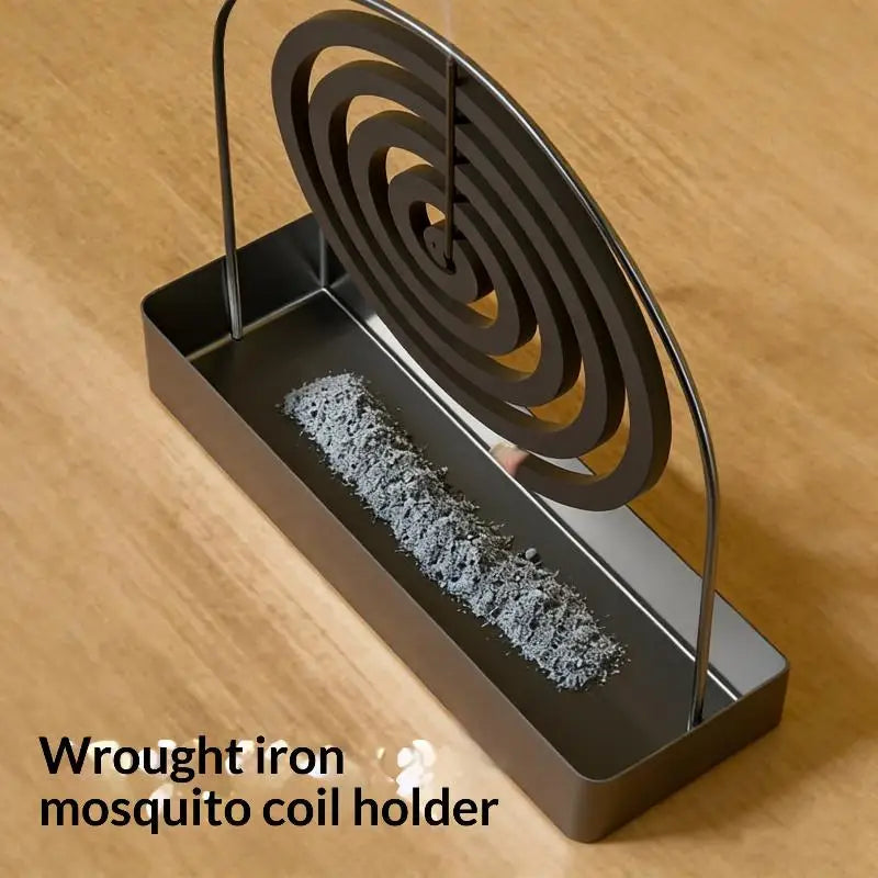 Modern Iron Coil Incense Holder Burner Frame – 4 Colors Incense Coil Holder Qme