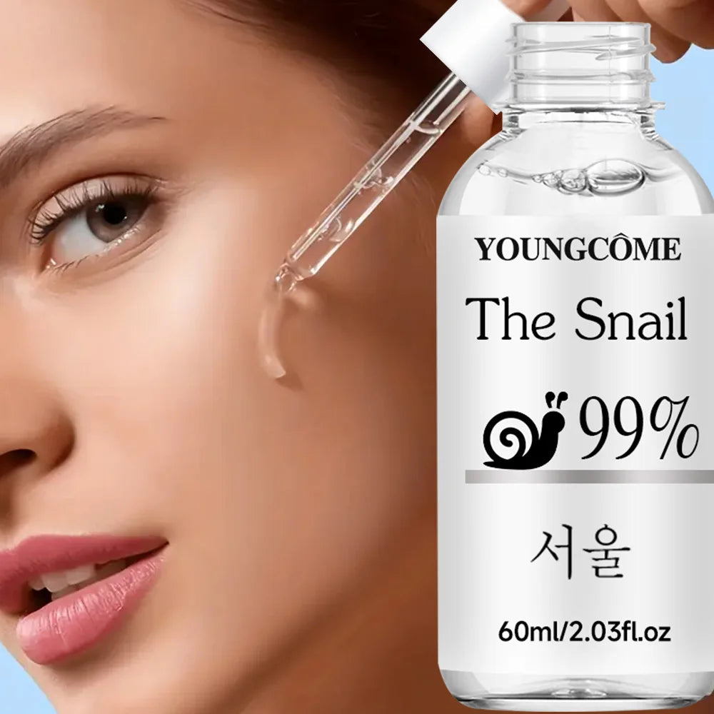 YOUNGCOME Snail Essence Face Serum – Hydrating & Moisturizing Face Serum Qst