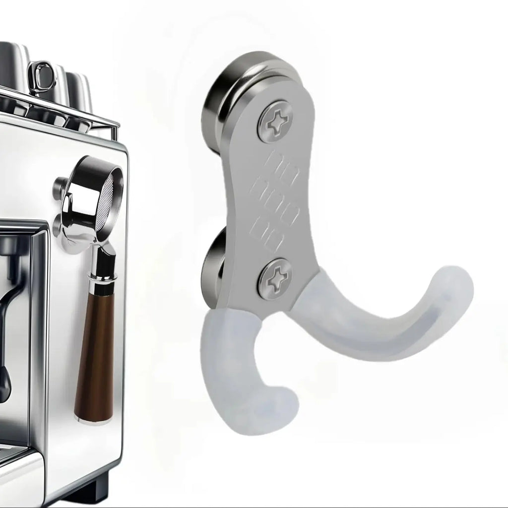 Wall Mount Portafilter Holder – Stainless Steel Espresso Organizer Portafilter Holder Qme