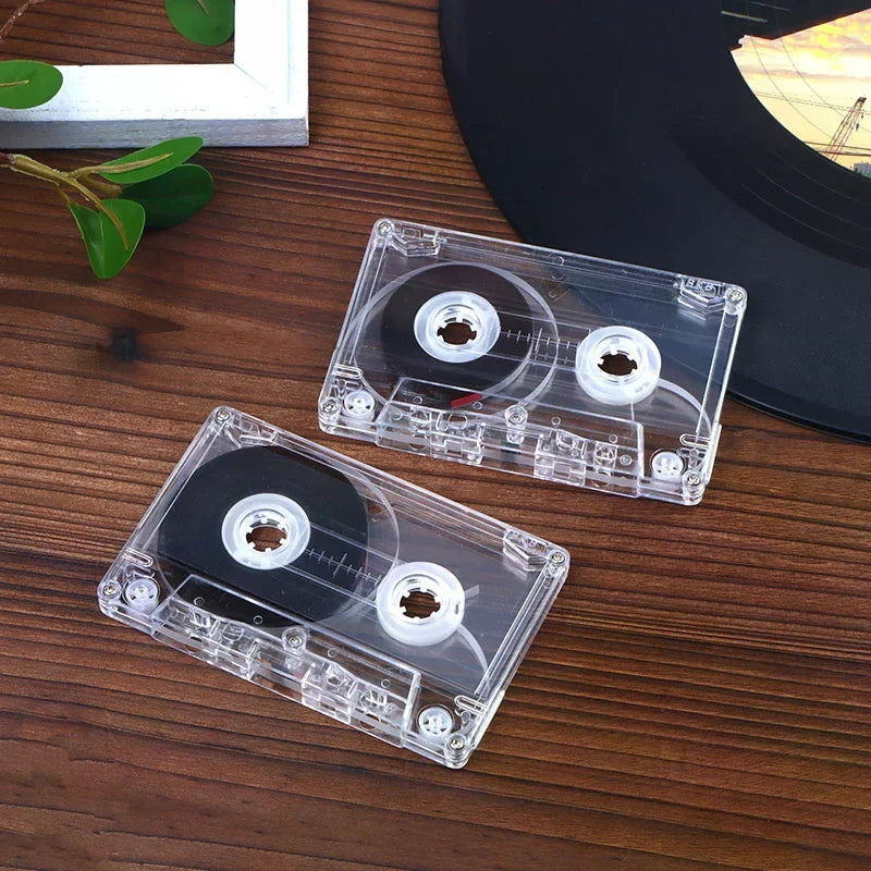 Blank Cassette Tapes 45 60 90 Min | Magnetic Audio Recording Blank Cassette Tape Qme