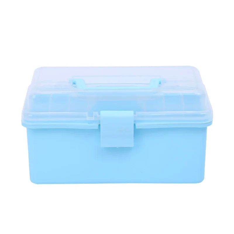 Portable Makeup & Jewelry Organizer Box | Multi-Layer Storage Makeup Organizer Box Qme