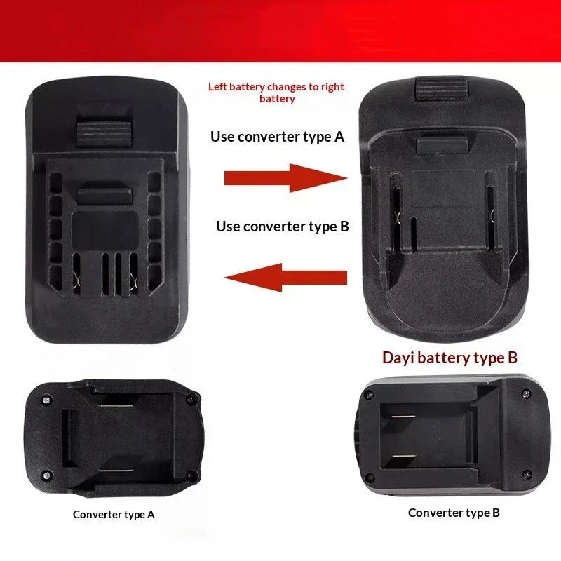 Lithium Battery Adapter Converter for Power Tools | Qme Battery Adapter Converter Qme
