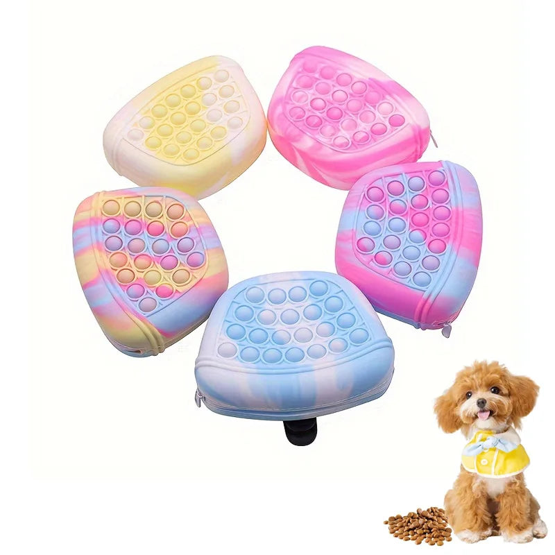Silicone Dog Treat Training Bag – Portable Waist Pouch Dog Treat Training Bag Qme