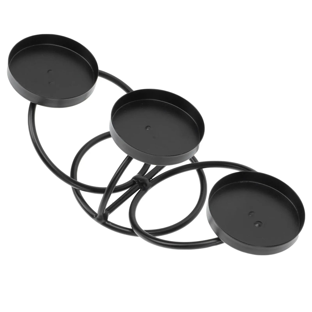 European Iron Candleholder | Chic Dining Table Desktop Decor Iron Candleholder Qme