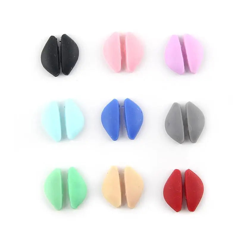 Silicone Glasses Nose Pads – Soft Non-Slip Air Cushion 1 Pair Eyewear Accessories Qst