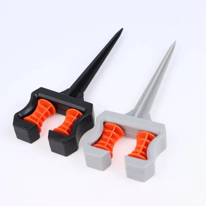 Garden Hose Guide Spike – ABS Pipe Positioning Holder Roller Hose Guide Spike Qme