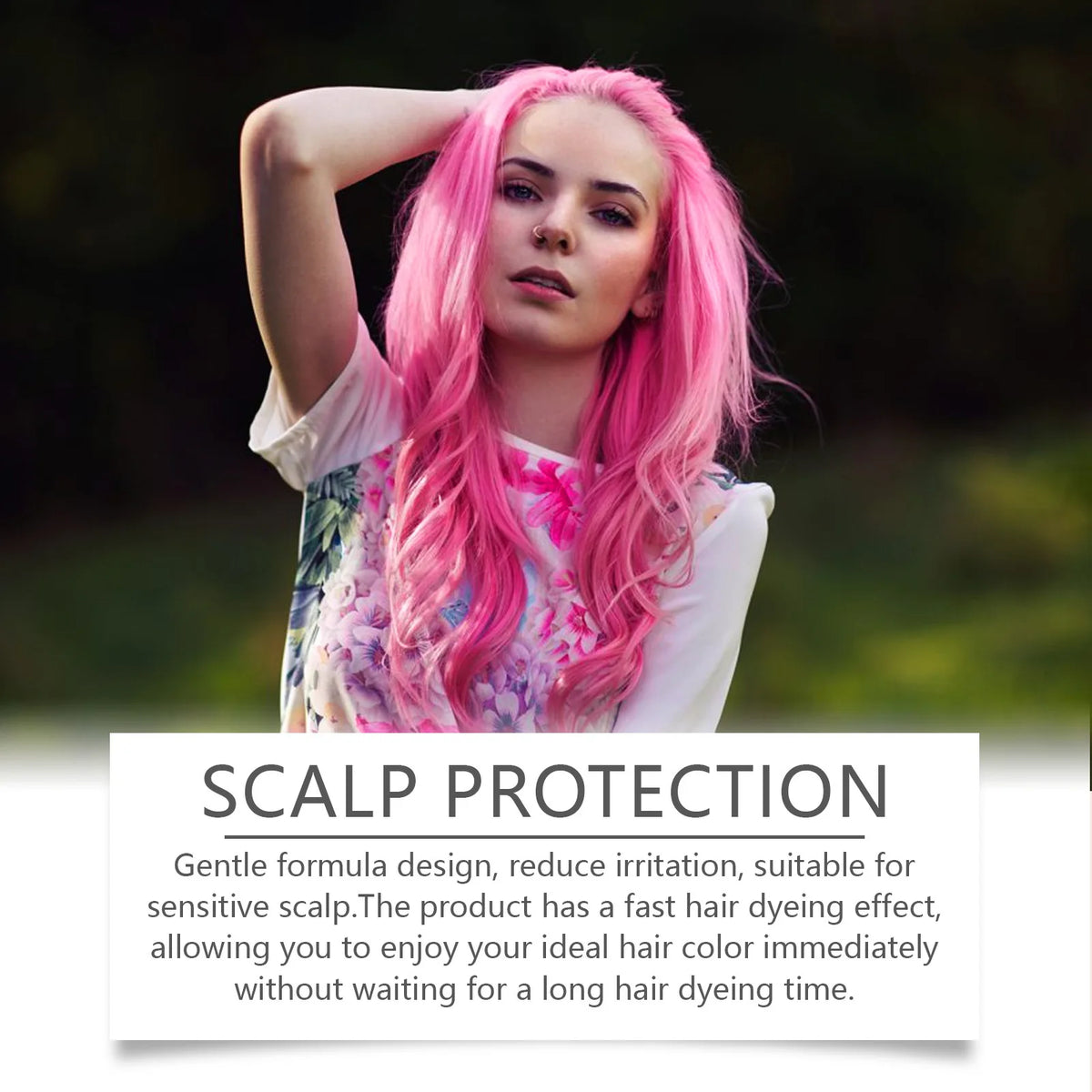 HOEGOA Temporary Hair Dye Set – Vibrant Colors for Festivals Hair Dye Set Qst