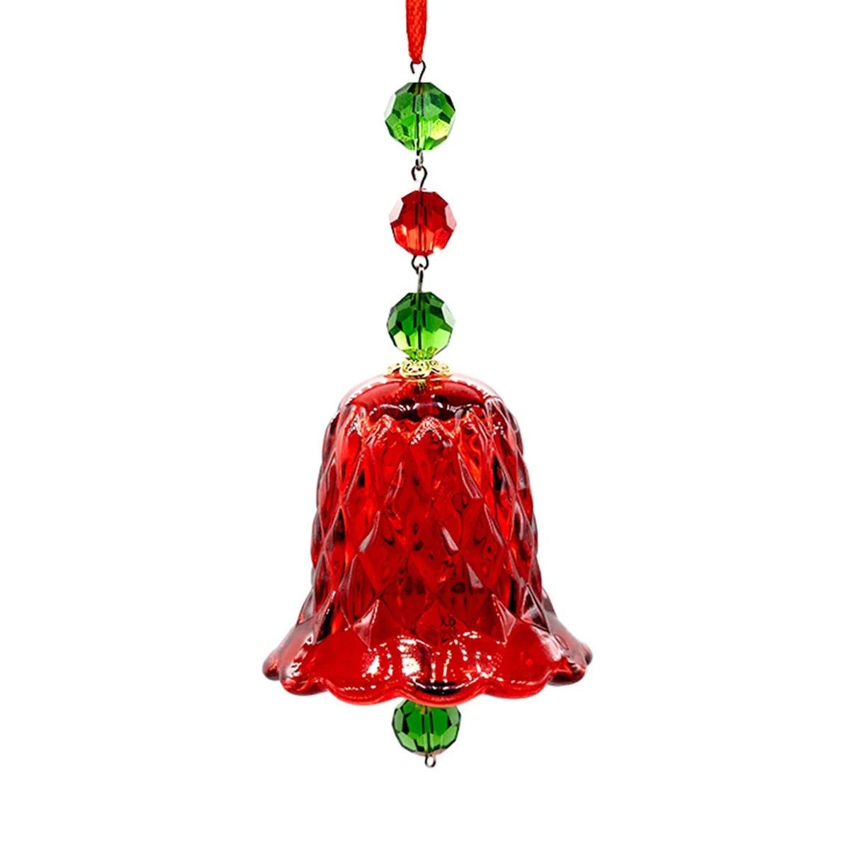 Red Crystal Wind Chime Window Ornament Bell Suncatcher Crystal Wind Chime Qme Red