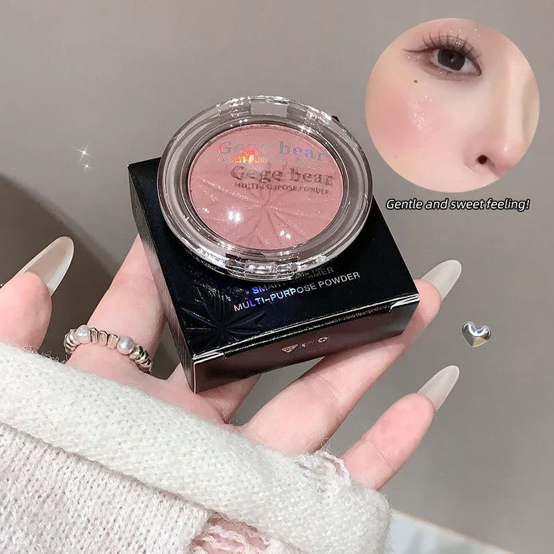 Gege Bear Multi-Use Eyeshadow Highlighter Powder – 5 Shades Eyeshadow Highlighter Powder Qme