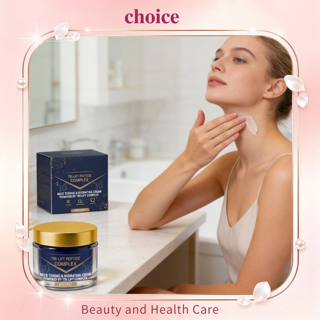 Collagen Firming Neck Cream – Roller Applicator, Anti-Aging Neck Firming Cream Qst