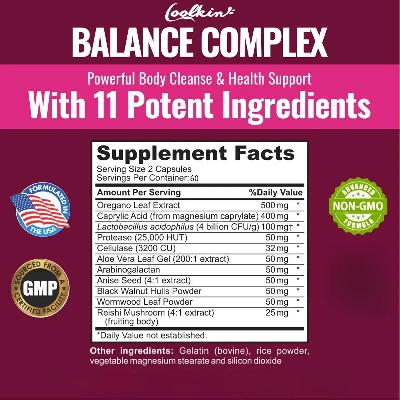 Women's Balance Complex – Probiotics for Digestion & Immunity Probiotic Supplement Qst