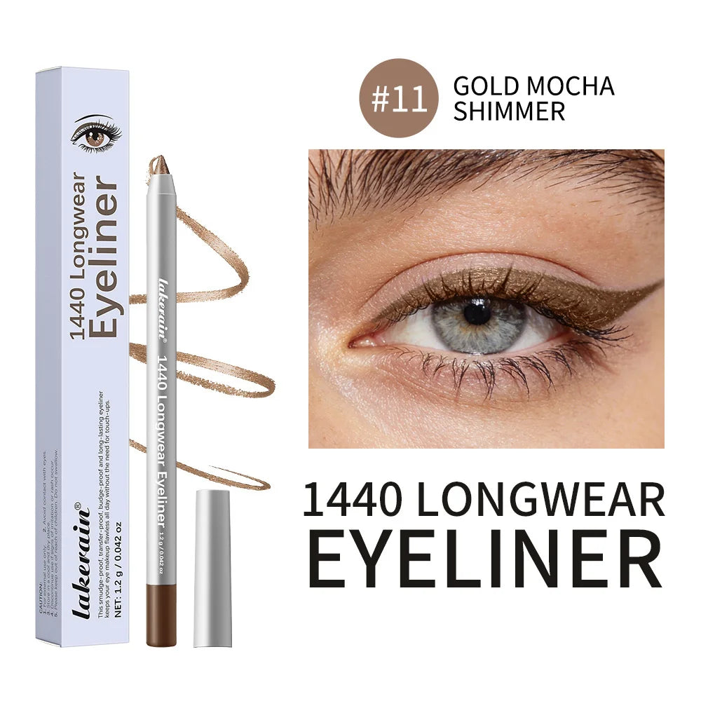 Lakerain Waterproof Eyeliner Pen – Quick-Dry & Long-Lasting Eyeliner Pen Qst 11