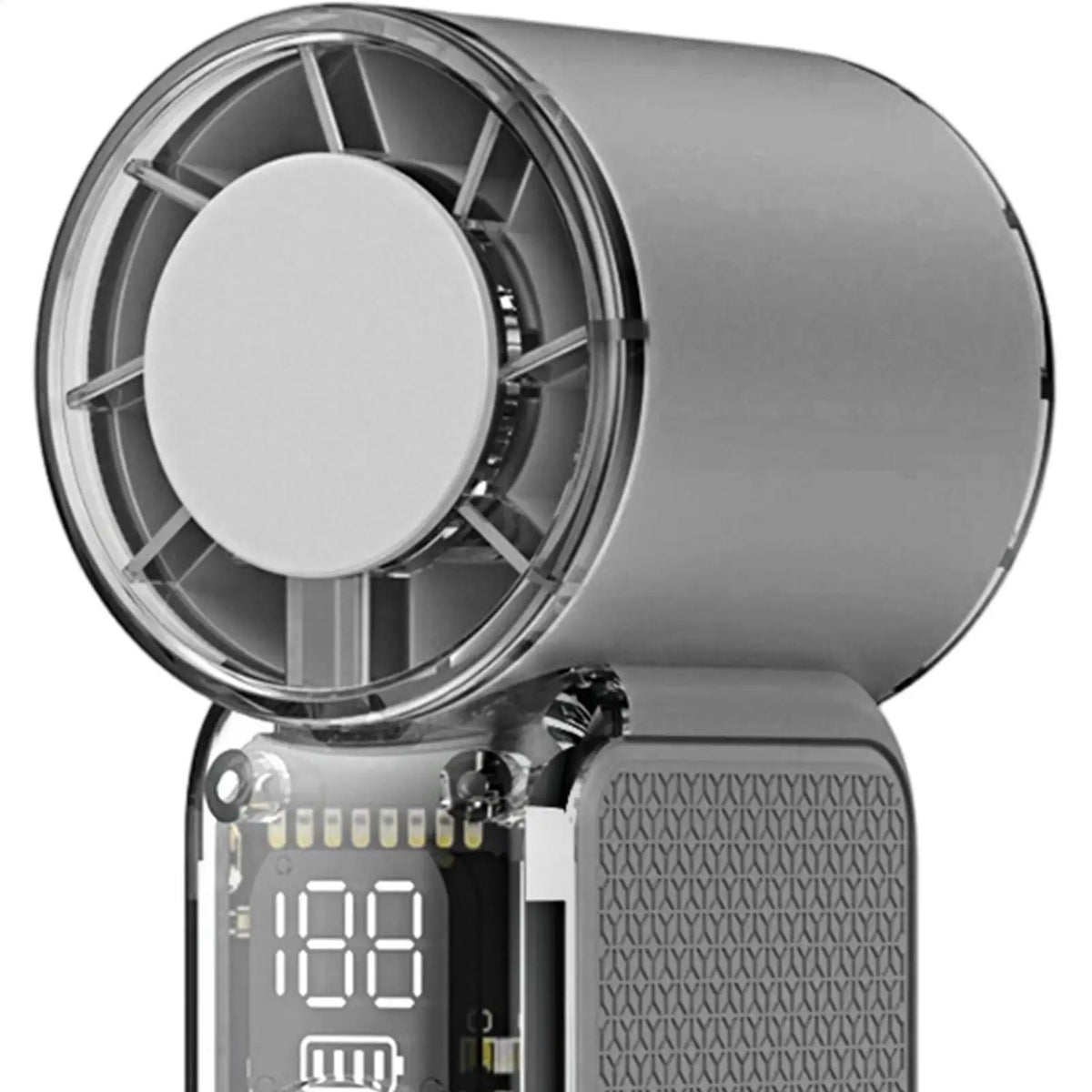 Portable Rechargeable Personal Fan – 100 Speed Settings | Qme Personal Cooling Fan Qme