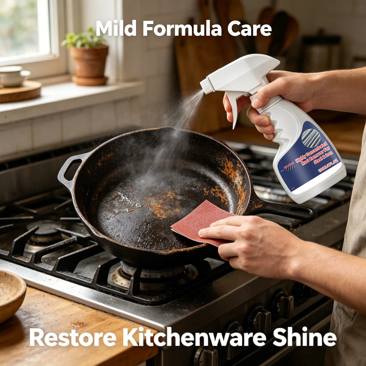 Rust Remover Spray – Restore Metal Surfaces & Remove Stains Rust Remover Spray Qme