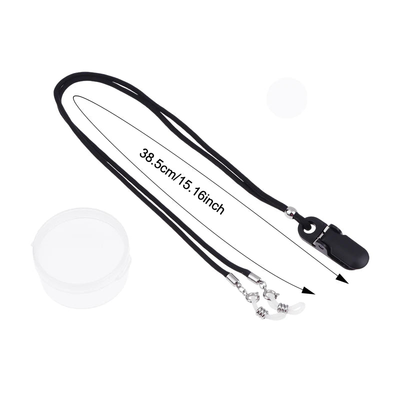Hearing Aid Clip Holder Anti-Lost Lanyard for Kids & Adults Hearing Aid Accessory Qst