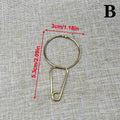 Ear Acupressure Massage Clip – Portable Stainless Steel Tool Acupressure Massage Clip Qme B