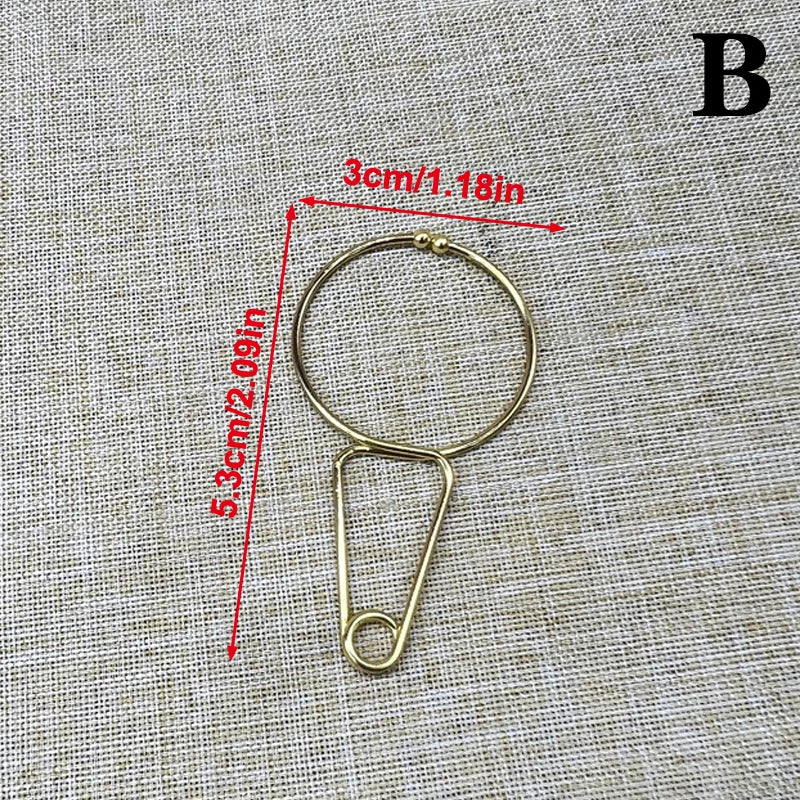Ear Acupressure Massage Clip – Portable Stainless Steel Tool Acupressure Massage Clip Qme B