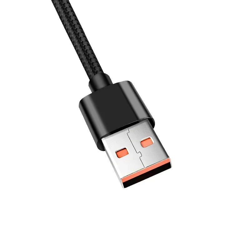 90° Braided USB-C Fast Charging Cable PD | 4 Lengths USB-C Charging Cable Qme
