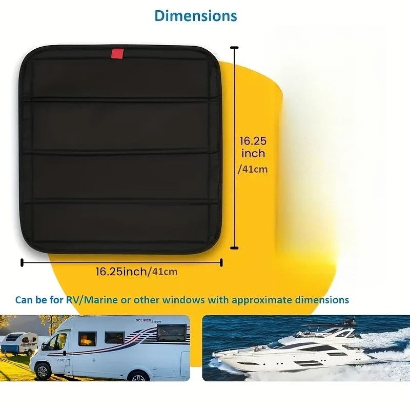 RV Blackout Curtains – Ventilation & Easy Fold Design | Qme RV Blackout Curtains Qme