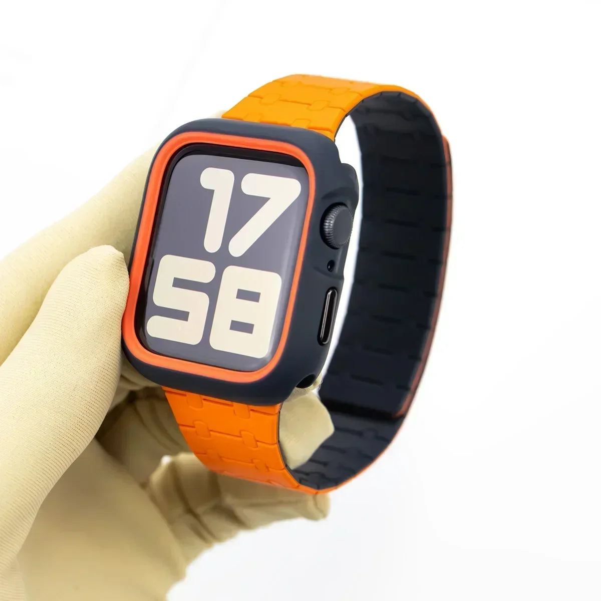 TPU Case & Silicone Band for Apple Watch Ultra 2 – 9 Colors Watch Case & Band Qme