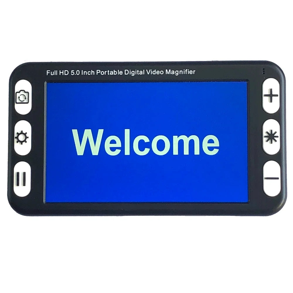 5" LCD Portable Video Magnifier – Digital Handheld Reader | Qme Digital Video Magnifier Qme