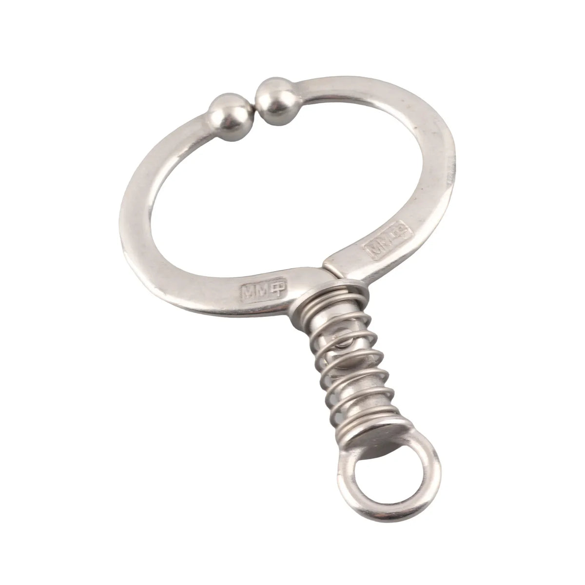 Stainless Steel Spring Bull Nose Ring – Cattle Livestock Tool Livestock Nose Ring Qme
