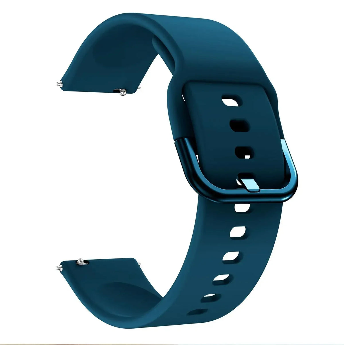 Silicone Sport Watch Band for Samsung Galaxy Watch 3 20mm 22mm Silicone Watch Band Qme dark green 22mm width strap