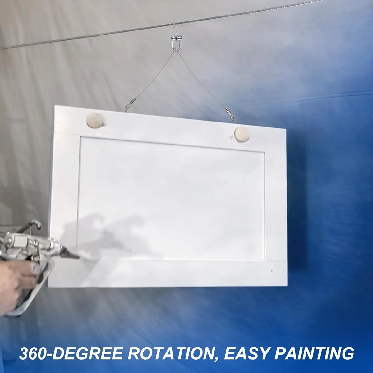 360° Rotating Door Painting Hanger & Varnishing System | Qme Painting Hanger System Qme
