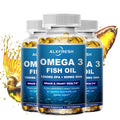 Alxfresh Omega 3 Fish Oil 3600mg – EPA 1300mg DHA 900mg Omega 3 Supplement Qst 3 Bottle 60PCS