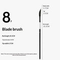 Professional Gouache & Watercolor Paint Brush – Nylon Bristles Watercolor Paint Brush Qme A5