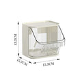 Clear Compartment Coffee Pod Organizer & Display Box | PVC Coffee Pod Organizer Qme C