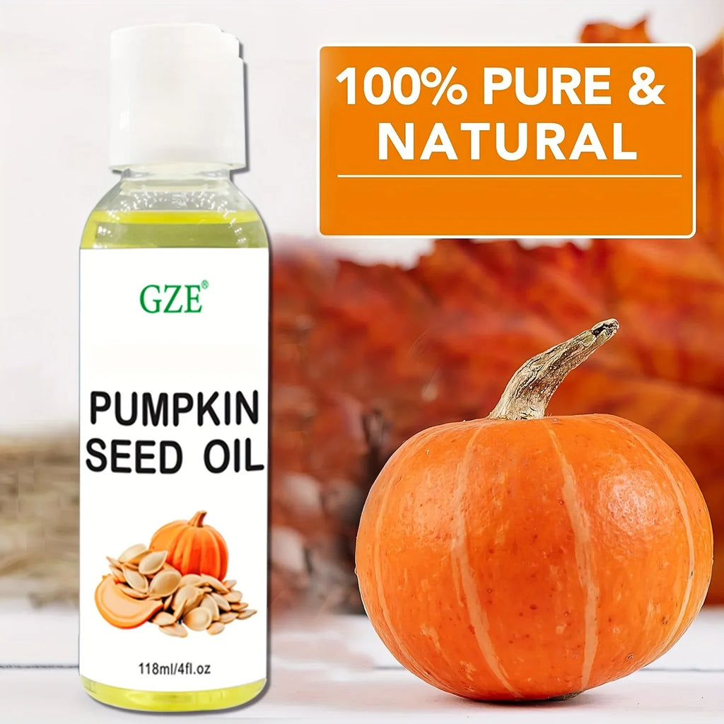 GZE Organic Pumpkin Seed Carrier Oil – Cold Pressed & Pure Carrier Oil Qme
