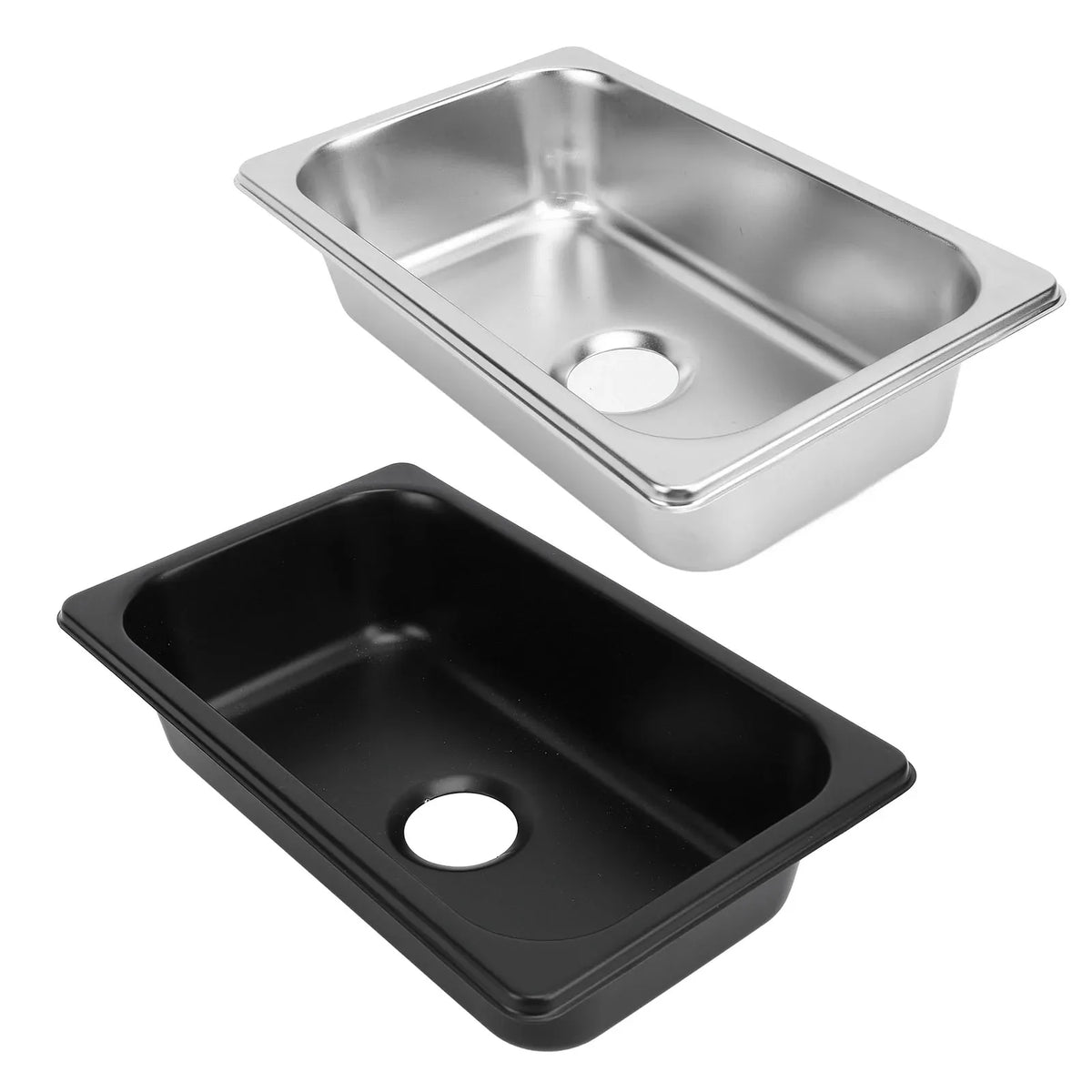 RV Kitchen Sink 304 Stainless Steel Rust-Resistant Wash Basin Kitchen Sink Basin Qme