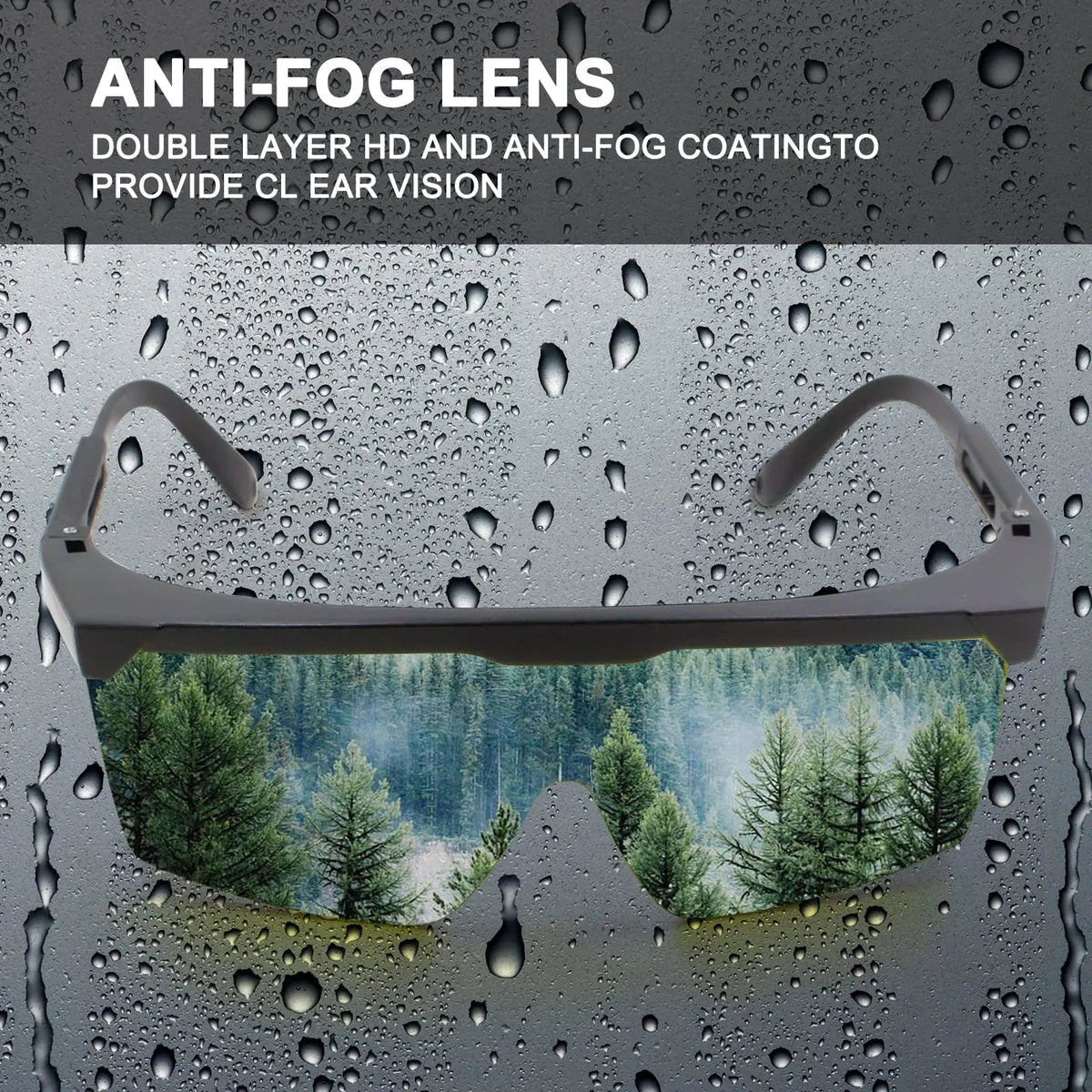 3-Pack Laser Safety Glasses 200nm–2000nm CE ANSI Z87.1 Laser Safety Glasses Qst